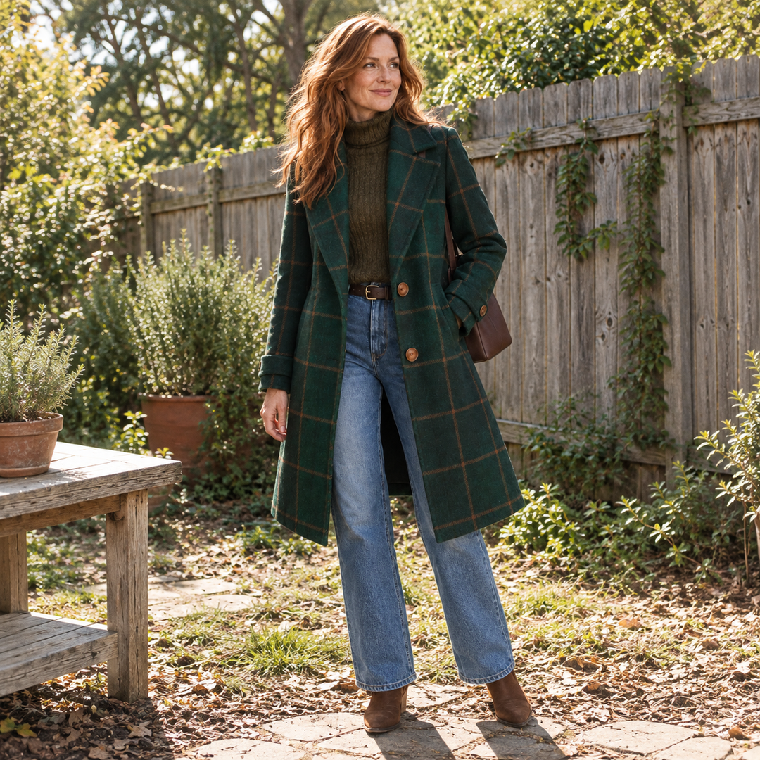 Kensington Check Coat