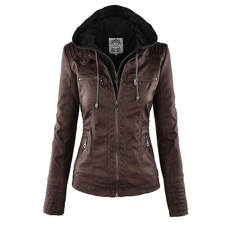 Callista | Hooded Moto Jacket