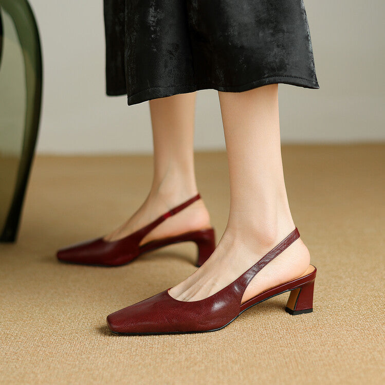 Ersa | Genuine Slingbacks