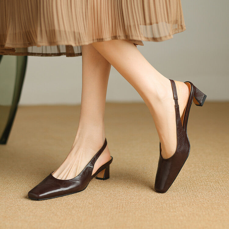 Ersa | Genuine Slingbacks