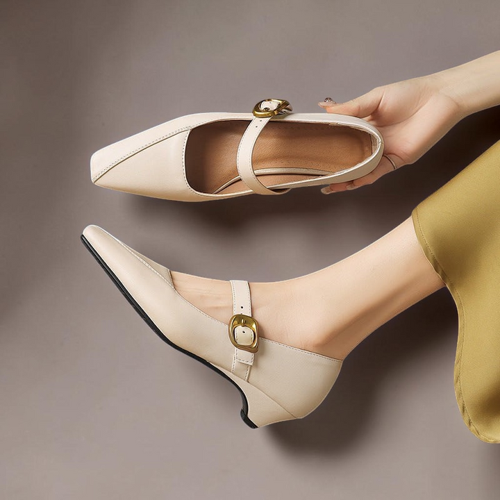 Zorae | Paneled Mary Jane Heel