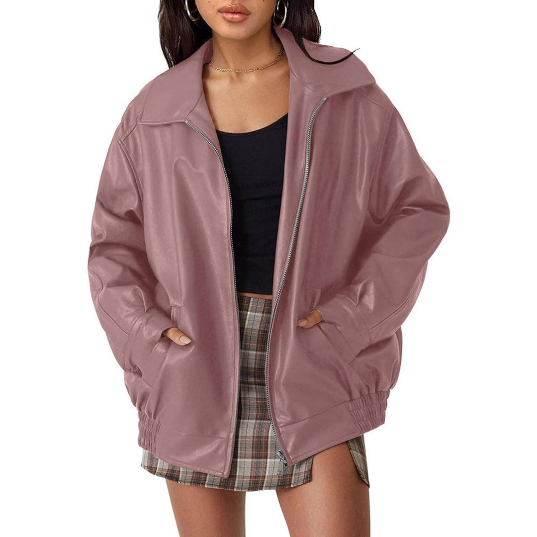 Nicola | Relaxed Zip-Up Bomber Jacket