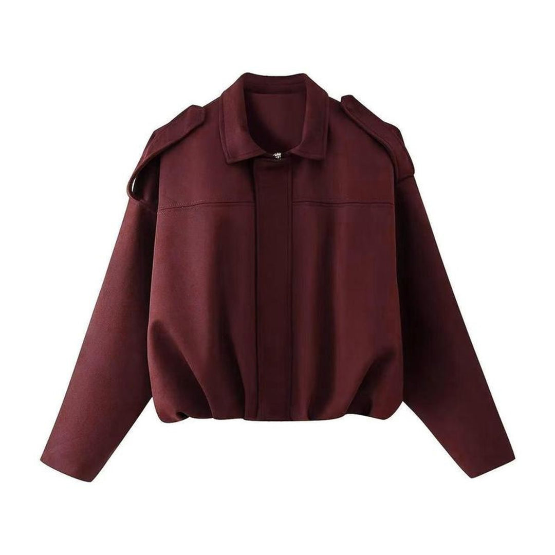Louisa | Relaxed Oversized Bomber Jacket