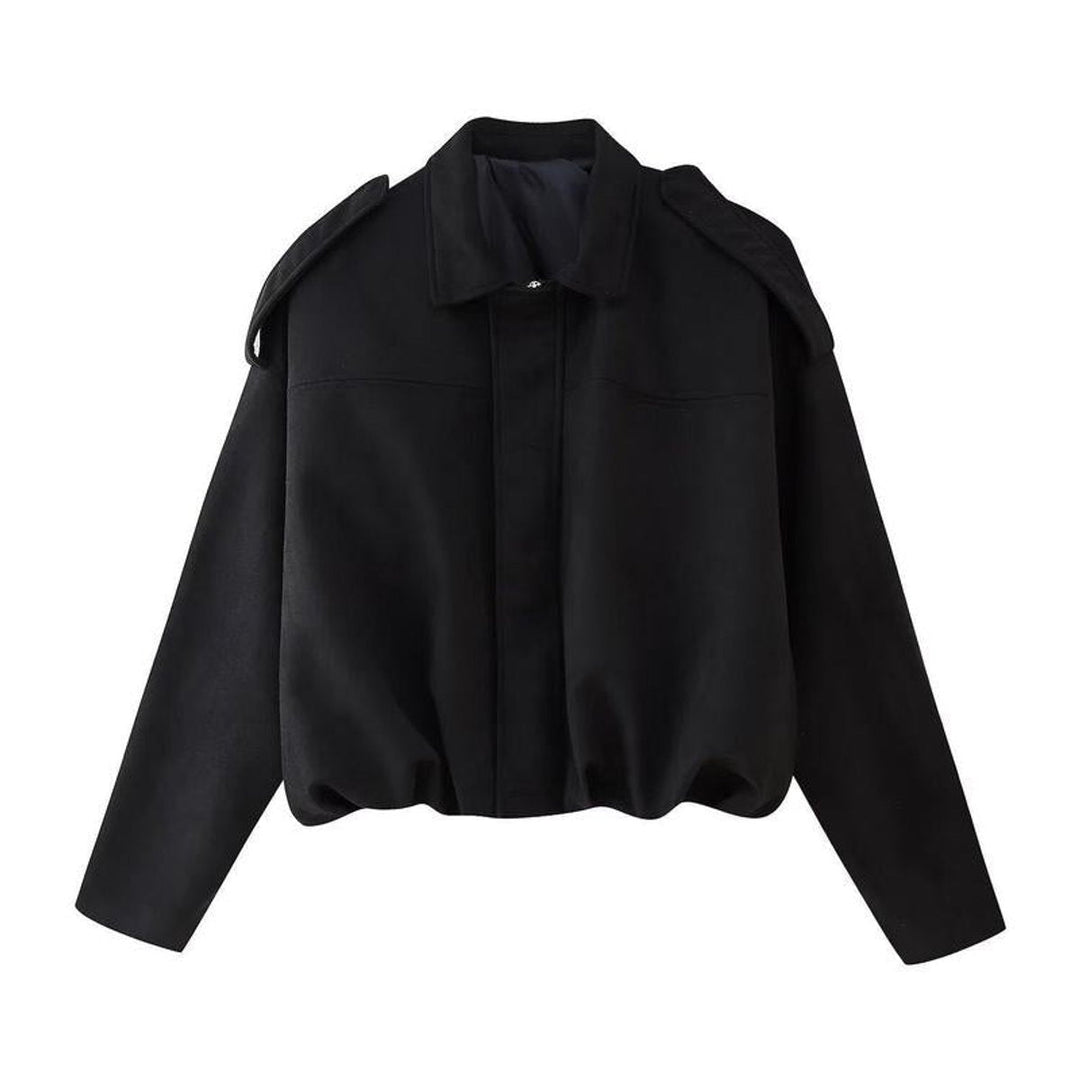 Louisa | Relaxed Oversized Bomber Jacket