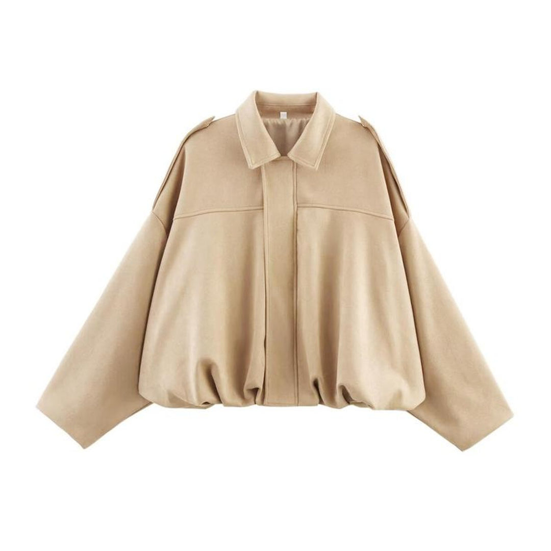 Louisa | Relaxed Oversized Bomber Jacket