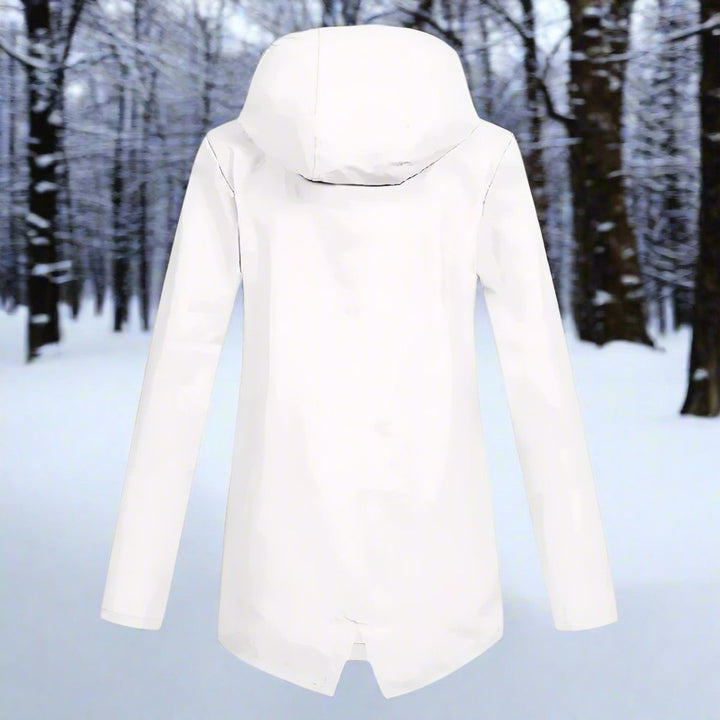 Lorraine | Hooded Waterproof Longline Rain Jacket