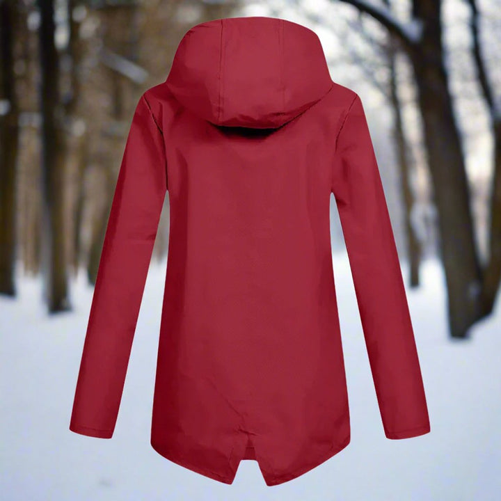 Lorraine | Hooded Waterproof Longline Rain Jacket